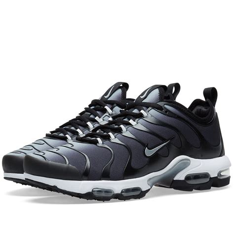 nike air max plus tn ultra schwarz weiß|grey and black Nike TN.